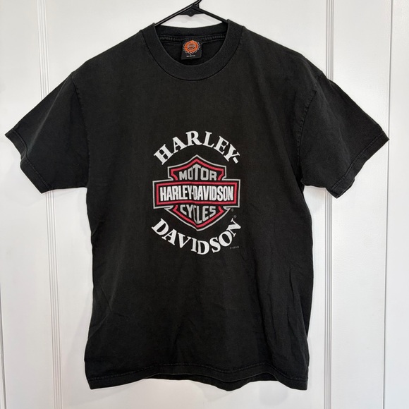 Vintage 90s Harley Davidson motorcycle Graphic T-Shirt - Picture 10 of 13